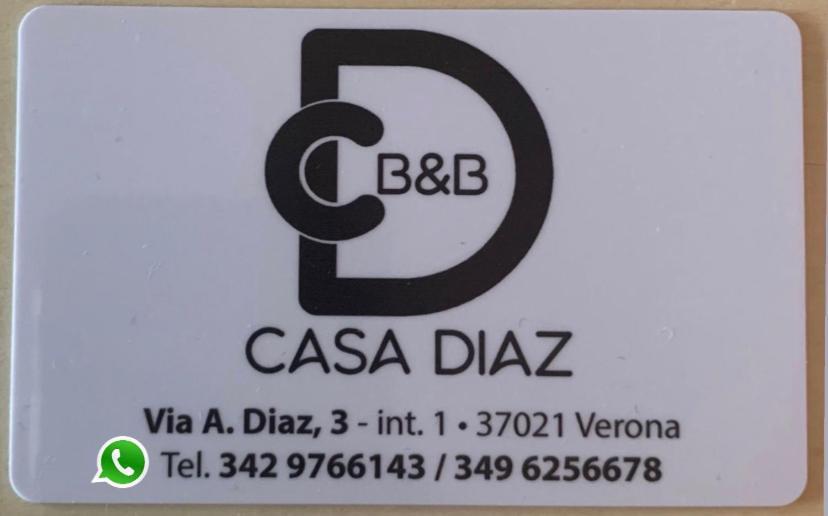 B&B Casa Diaz Verona Exterior foto
